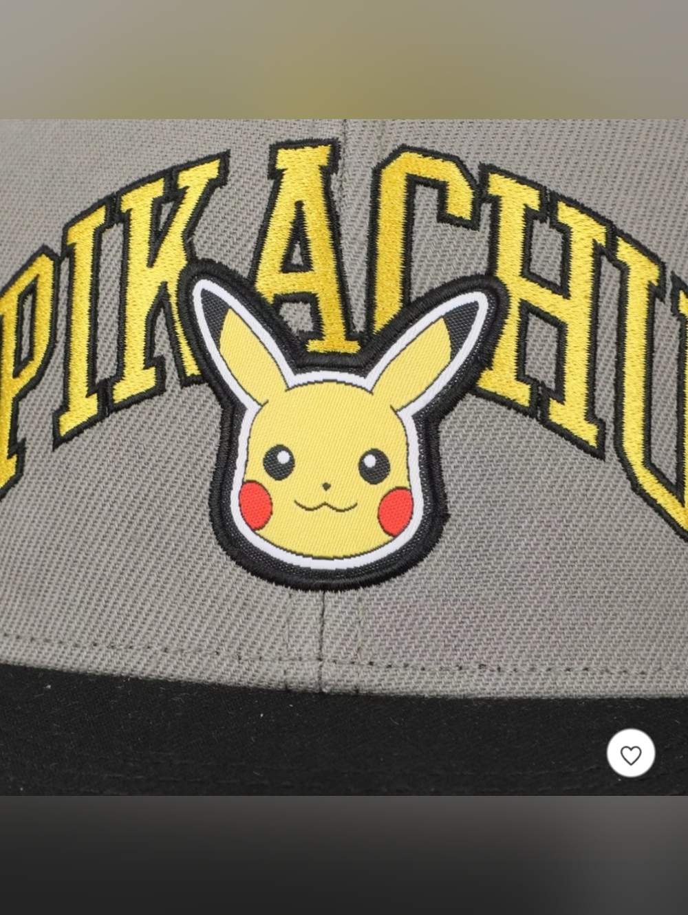 Pokemon Pikachu Snapback Cap (58cm) - Picture 4 of 16